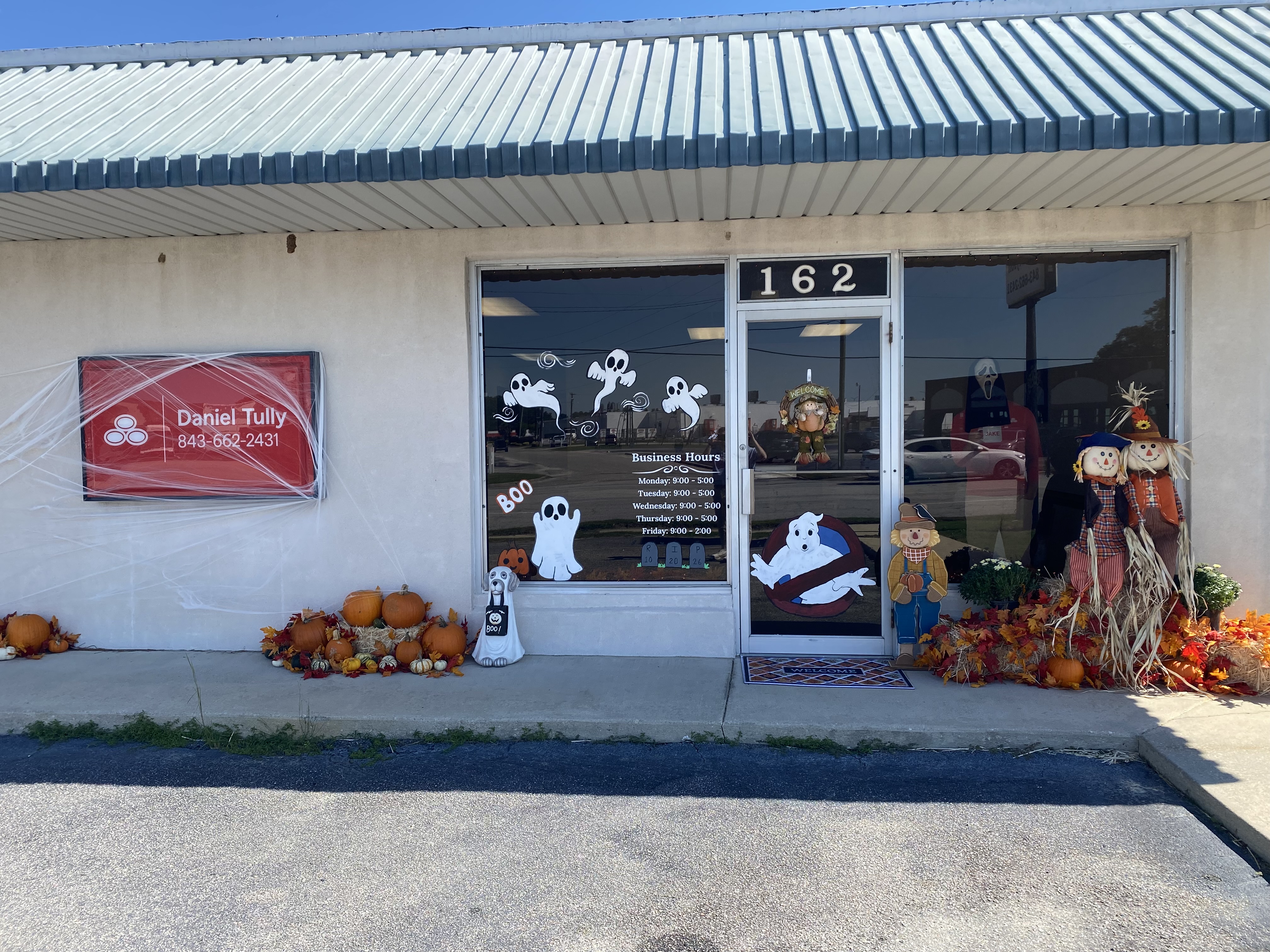 Our office is officially in the Halloween spirit!