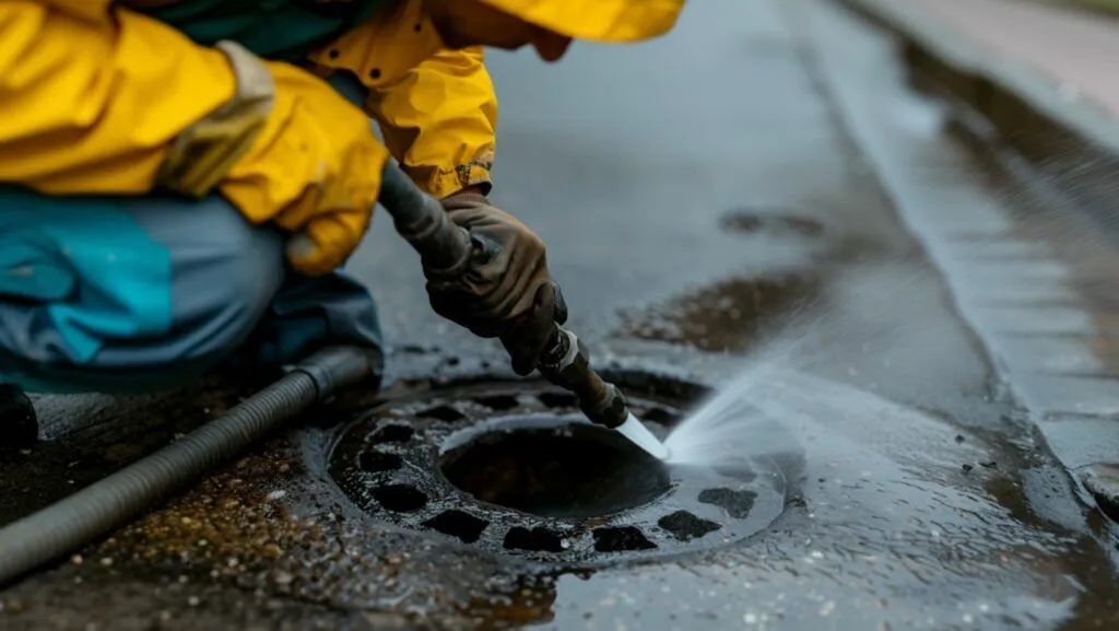Professional hydro jetting service clears stubborn drain and sewer line blockages using high-pressure water. This powerful cleaning method removes grease, debris, and buildup, restoring optimal flow and preventing future plumbing issues.