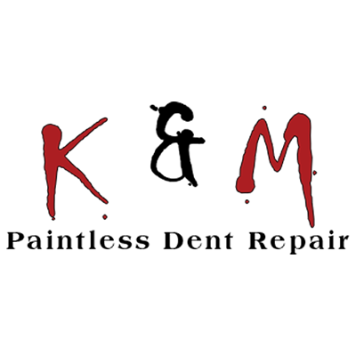 K & M Paintless Dent Repair Logo