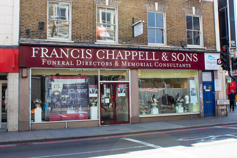 Francis Chappell & Sons Funeral Directors Lewisham 020 8852 2936