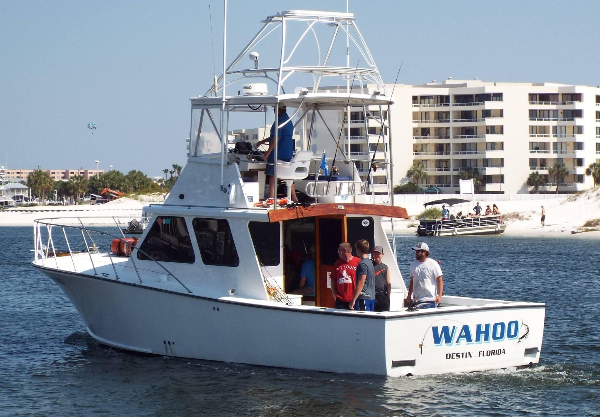 Cutting Edge Charters Inc.  d/b/a  Charter Boat WAHOO Destin (850)585-8426