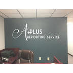 A Plus Court Reporting & Video Conferencing Logo