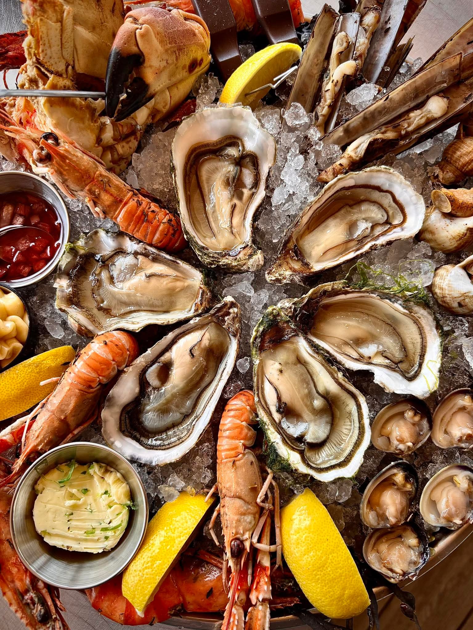 Plateau de fruits mer Plateau de fruits mer