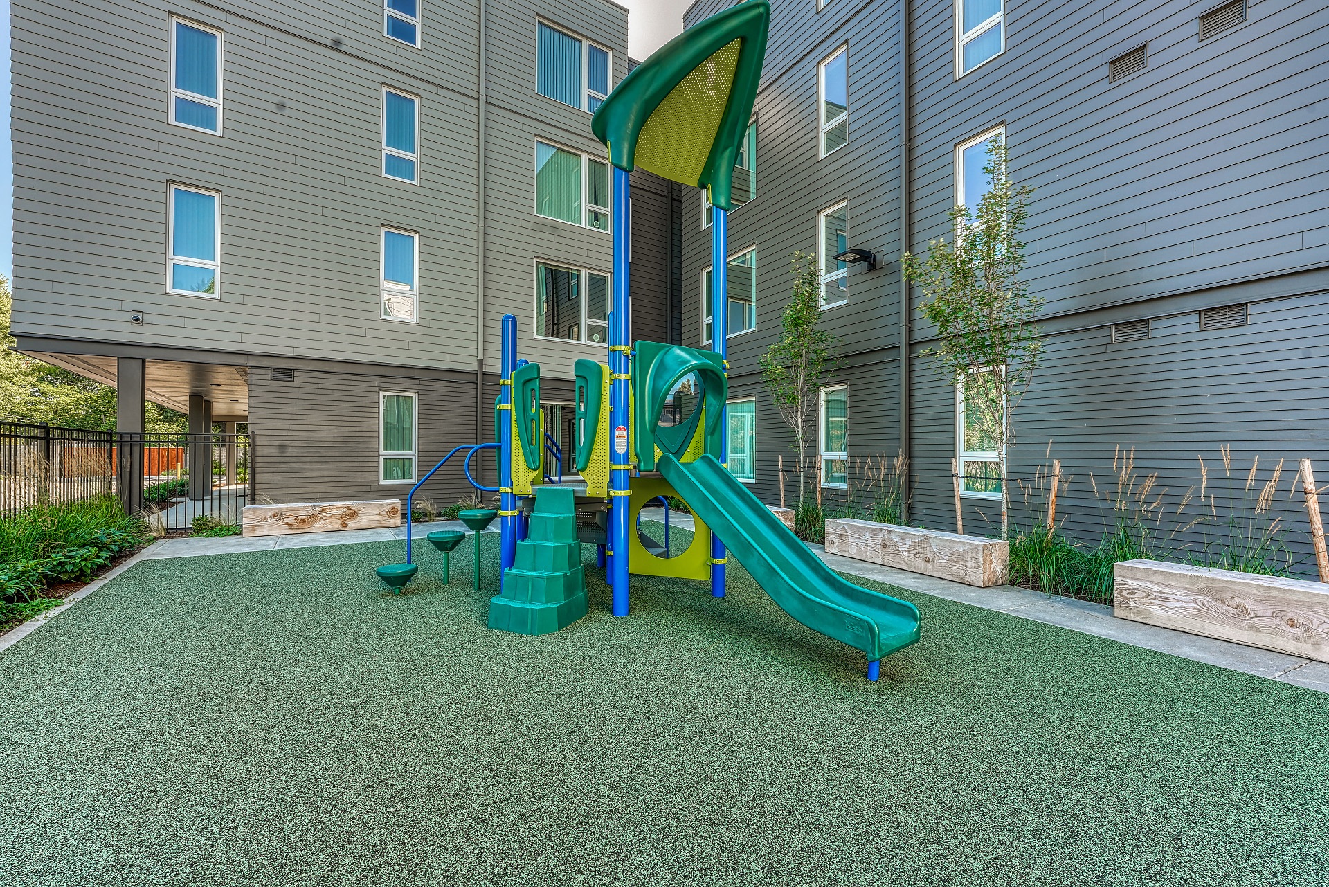 A playground at Terracina Vista, Portland Oregon