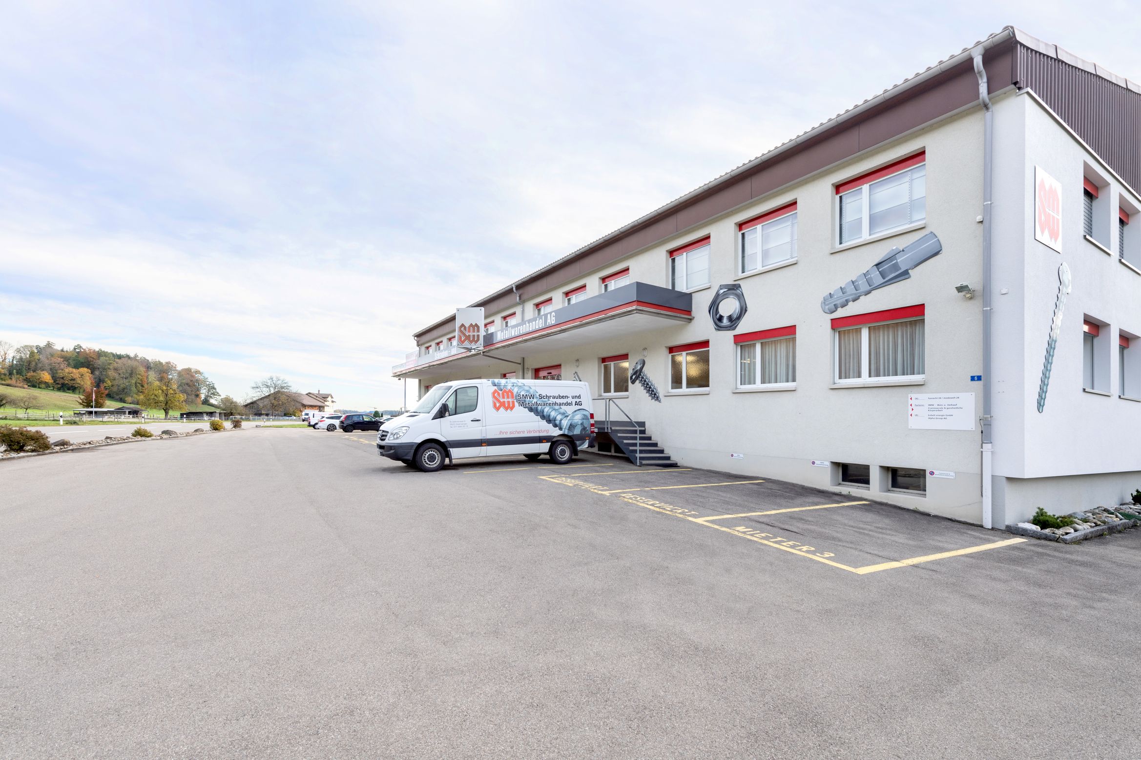 SMW Schrauben- und Metallwarenhandel AG, St. Gallerstrasse 6 in Züberwangen