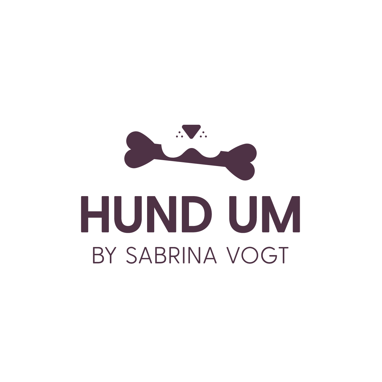 HUND UM by Sabrina Vogt Logo