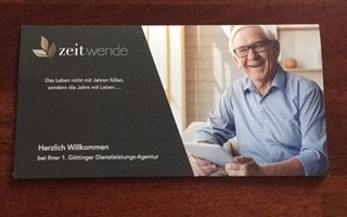 zeit.wende  Dienstleistungs-Agentur für Senioren | Inhaberin Bianca Gill-Helberg, An den Rotten 3 in Rosdorf