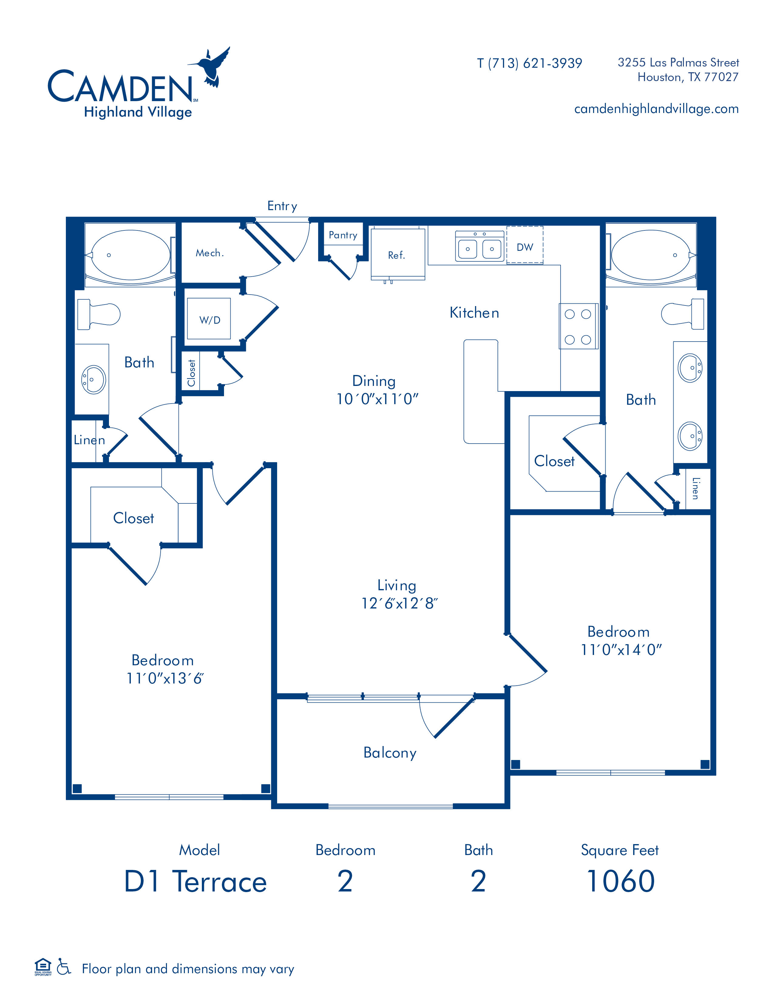 Camden Highland Village Apartments and Townhomes Photo