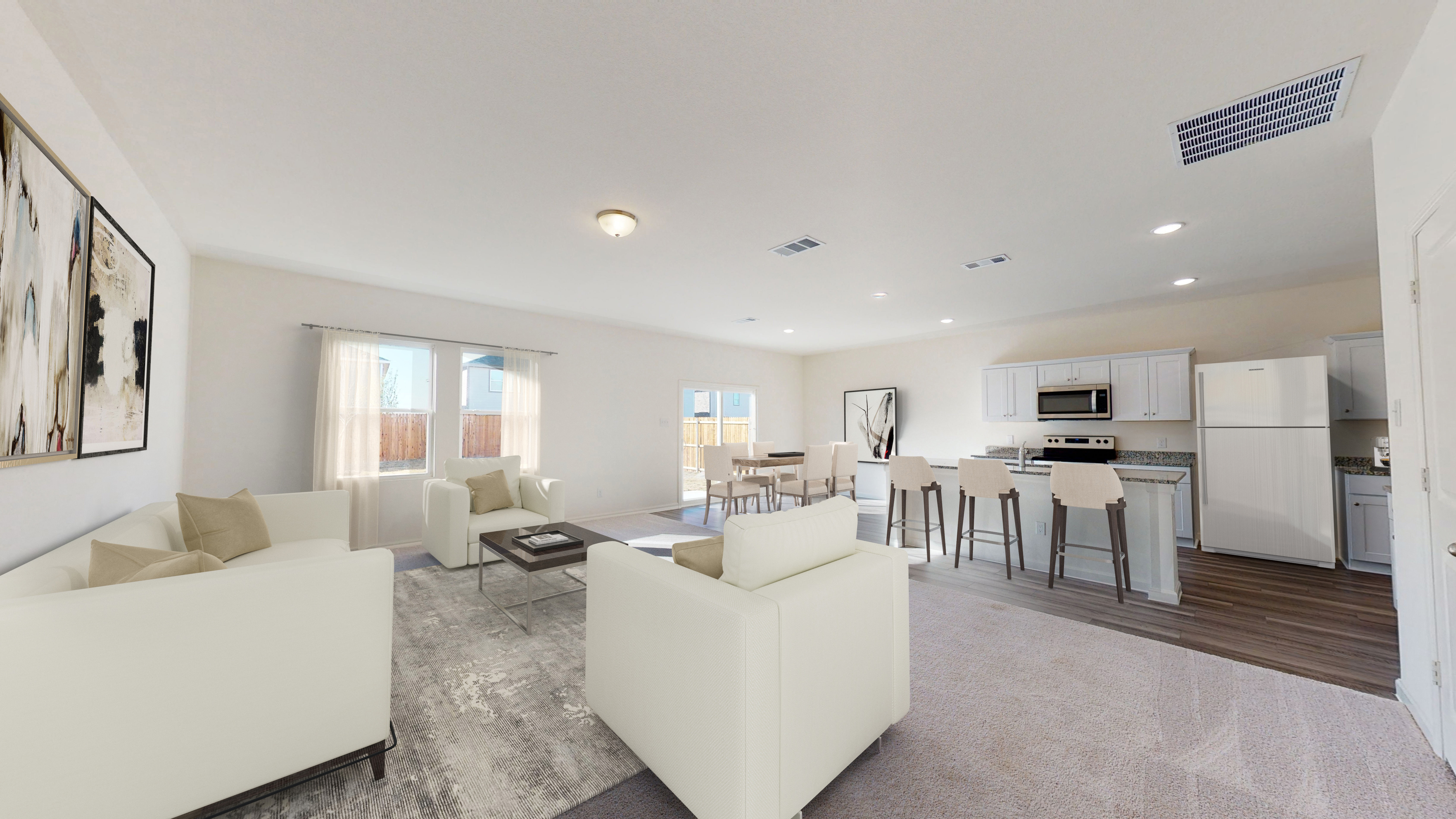 Experience everyday simplicity and convenience with our energy-efficient interiors and brand-new appliances.