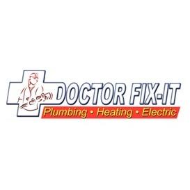 Doctor Fix It Plumbing, Heating and Electric Logo