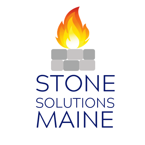Stone Solutions Maine: Exterior Masonry & Hardscaping Logo