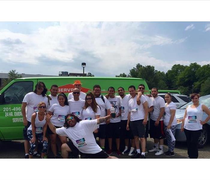 SERVPRO of Fort Lee Takes on Color Run!