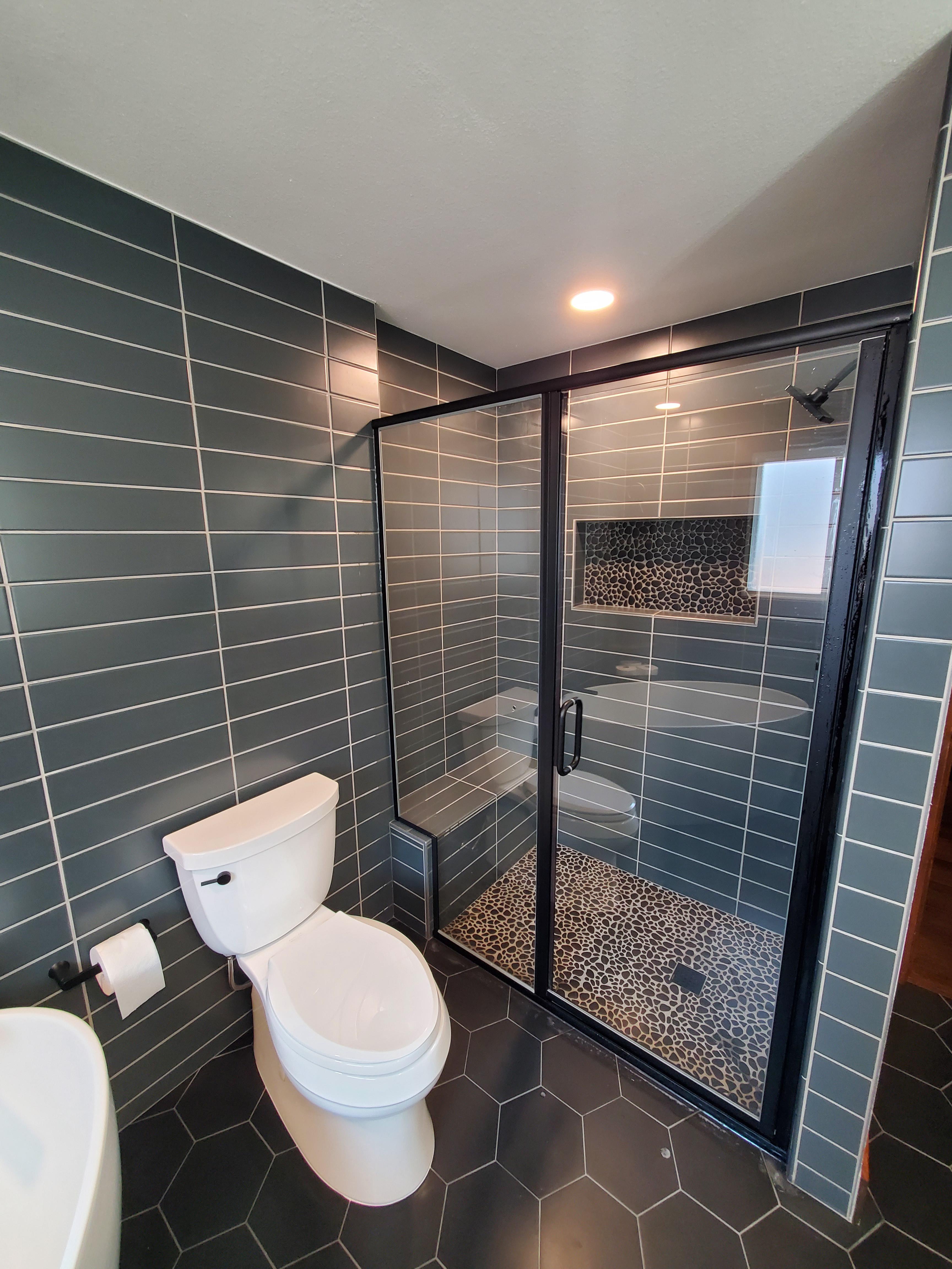 Shower Doors Installed! DreamMaker Bath & Kitchen of Larimer County Fort Collins (970)616-0900