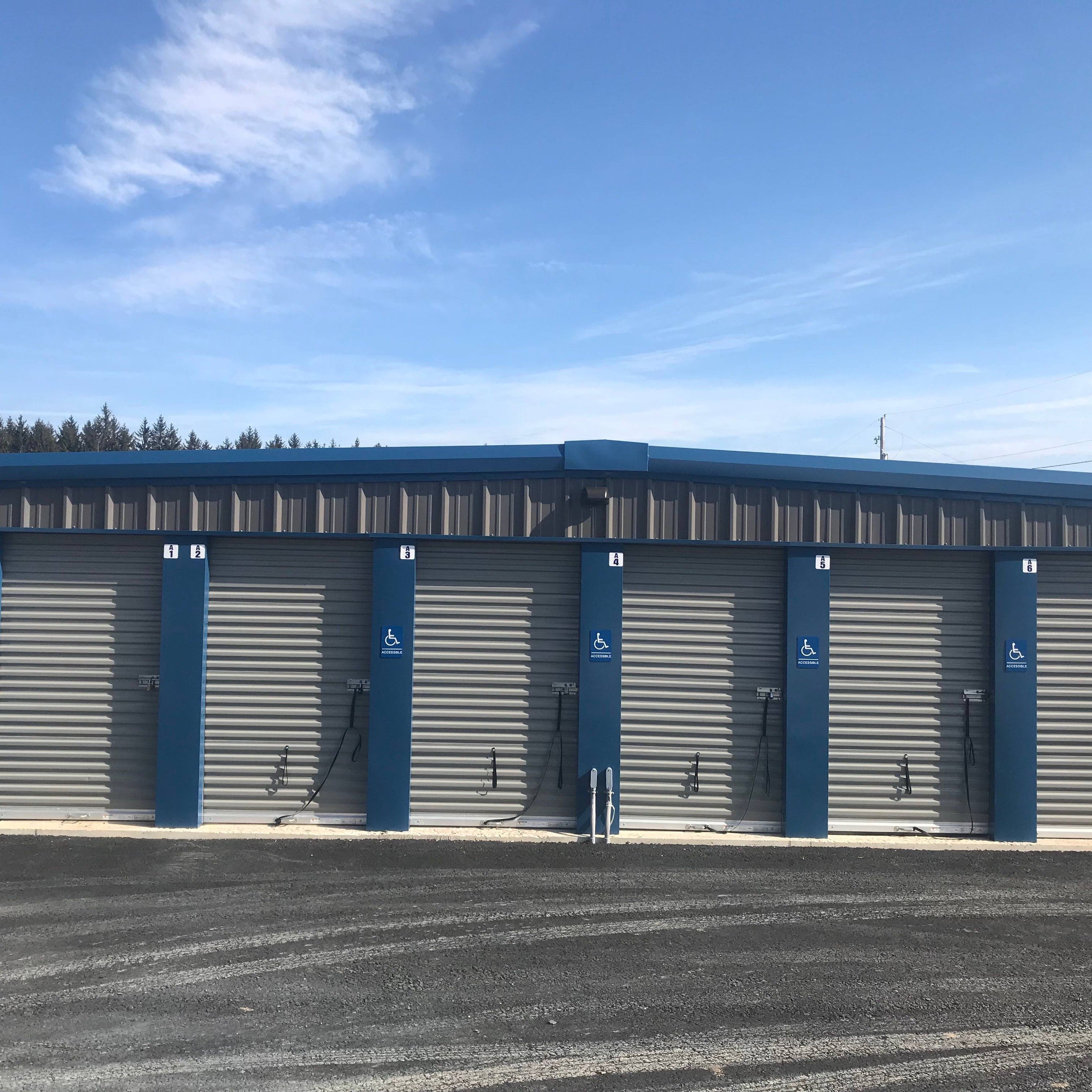 Load and Lock Self Storage - Albrightsville PA - Exterior Storage Units