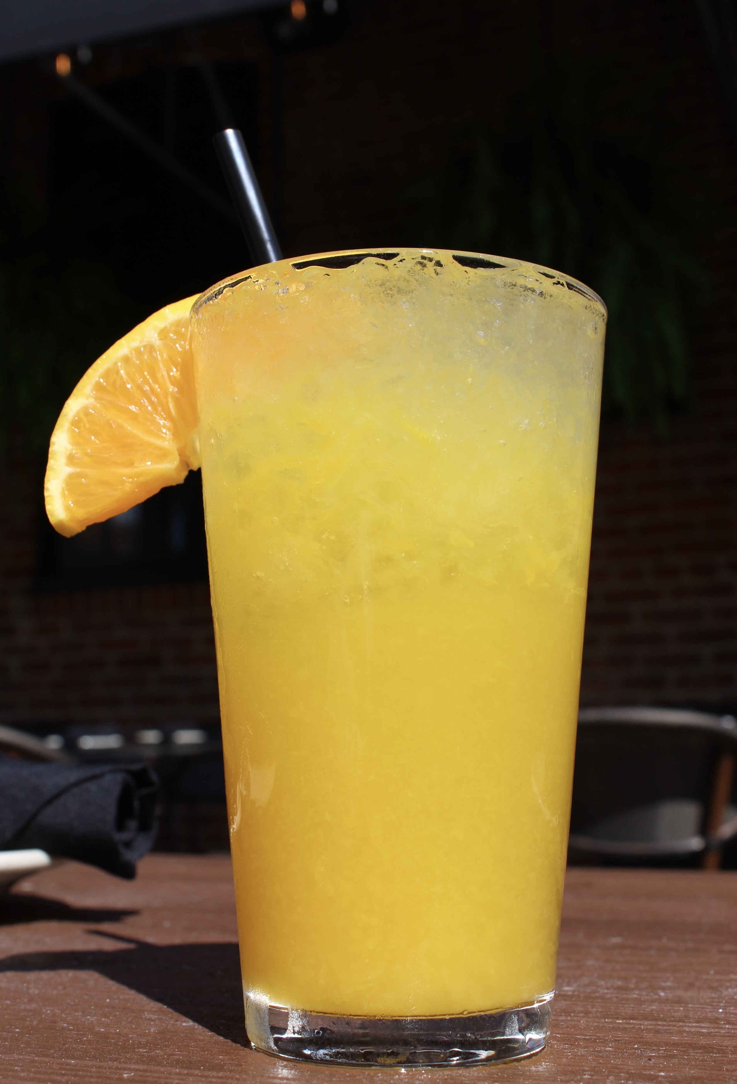Orange Crush made with freshly squeezed orange juice daily 
