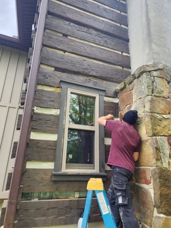 Images Norse Log Home Restoration