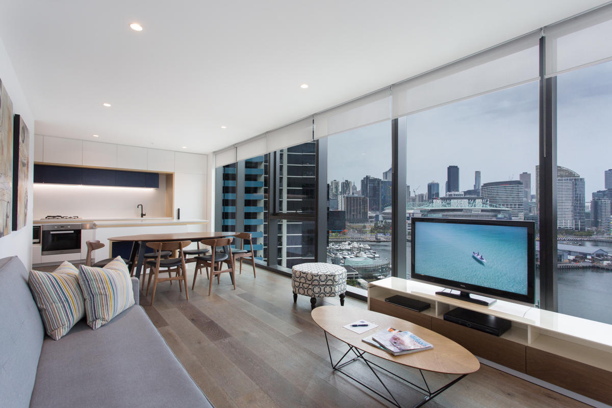 The Sebel Residences Melbourne Docklands - Indication only as all apartments vary in look, furnishin The Sebel Residences, Melbourne Docklands Docklands (03) 9641 7501