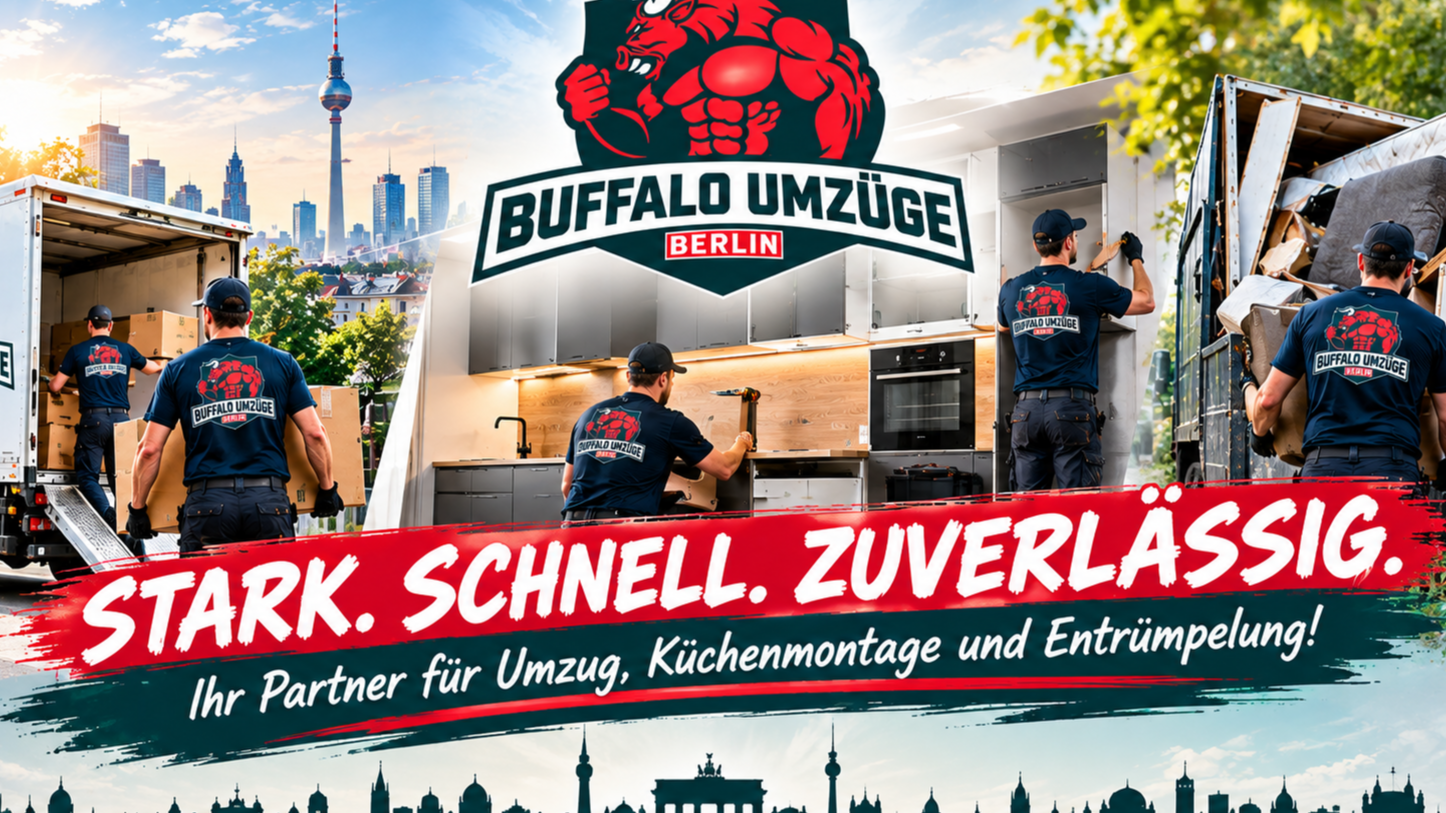 Umzugsfirma Berlin I Buffalo Service in Berlin