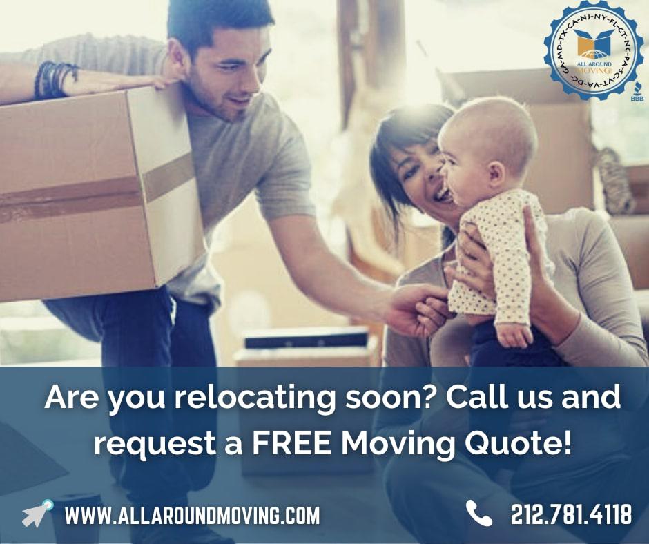 Are you relocating soon? Call NYC movers today! Tel 212.781.4118