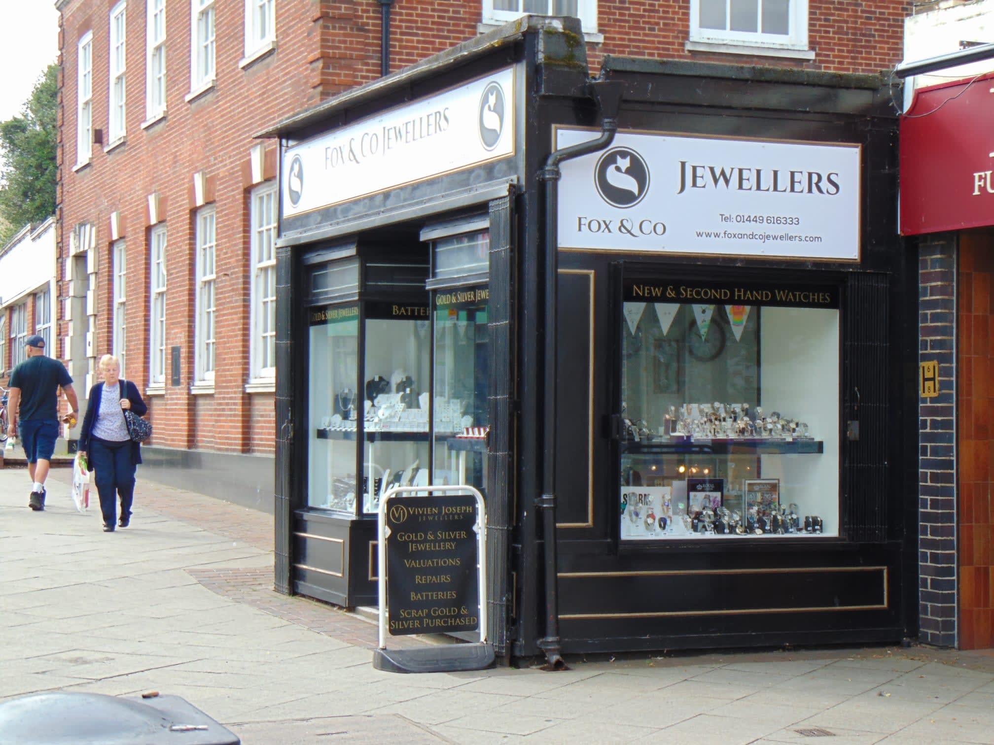 Fox & Co Jewellers Of Stowmarket Stowmarket 01449 616333