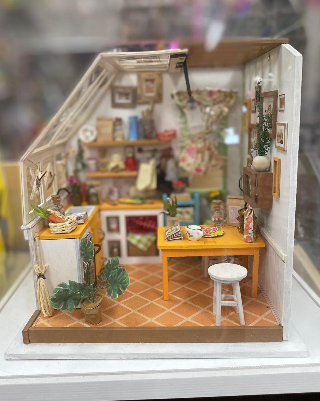 Have you seen our new DIY Miniatures Collection? The perfect project for long summer days! Stocked i Affordable Treasures Los Gatos (408)356-3101