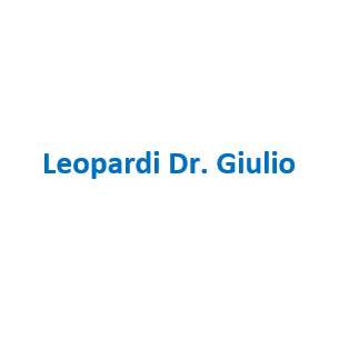 Leopardi Dr. Giulio