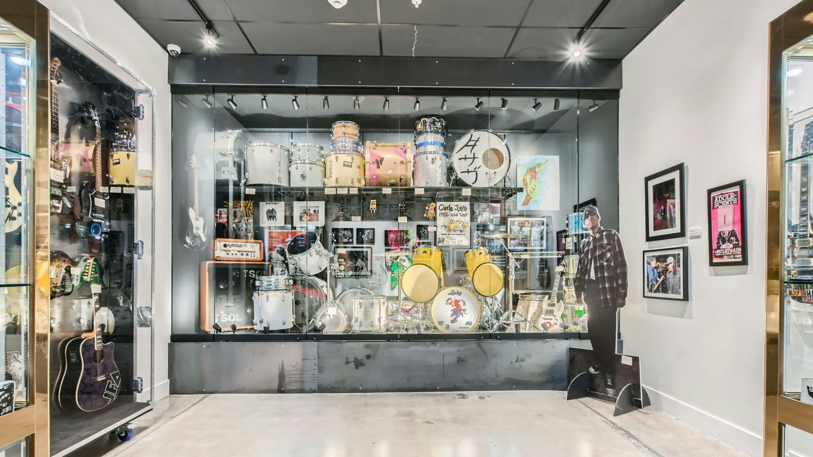 Exhibits throughout the museum explore punk fashion archives, rebellious design culture, and alternative style history.