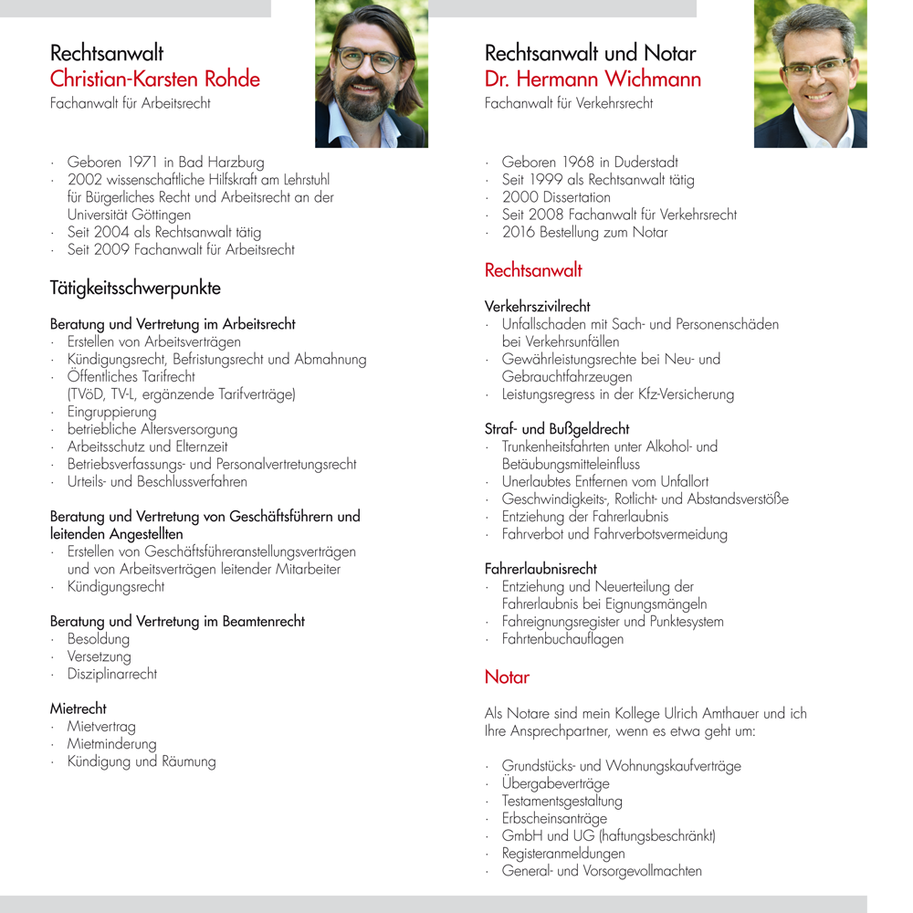 Dr. Wichmann Suthaus Rohde Paulini & Teupke Rechtsanwälte und Notar, Theaterstr. 5 in Göttingen