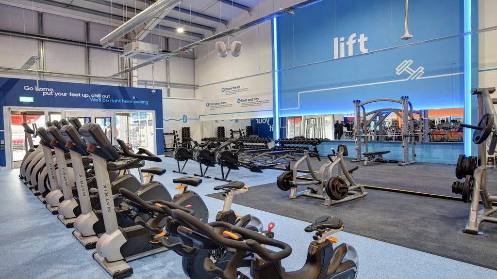 Free Weights Area The Gym Group Lowestoft Lowestoft 03003 034800