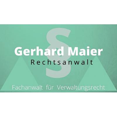 Logo Gerhard Maier Rechtsanwalt Fachanwalt für Verwaltungsrecht