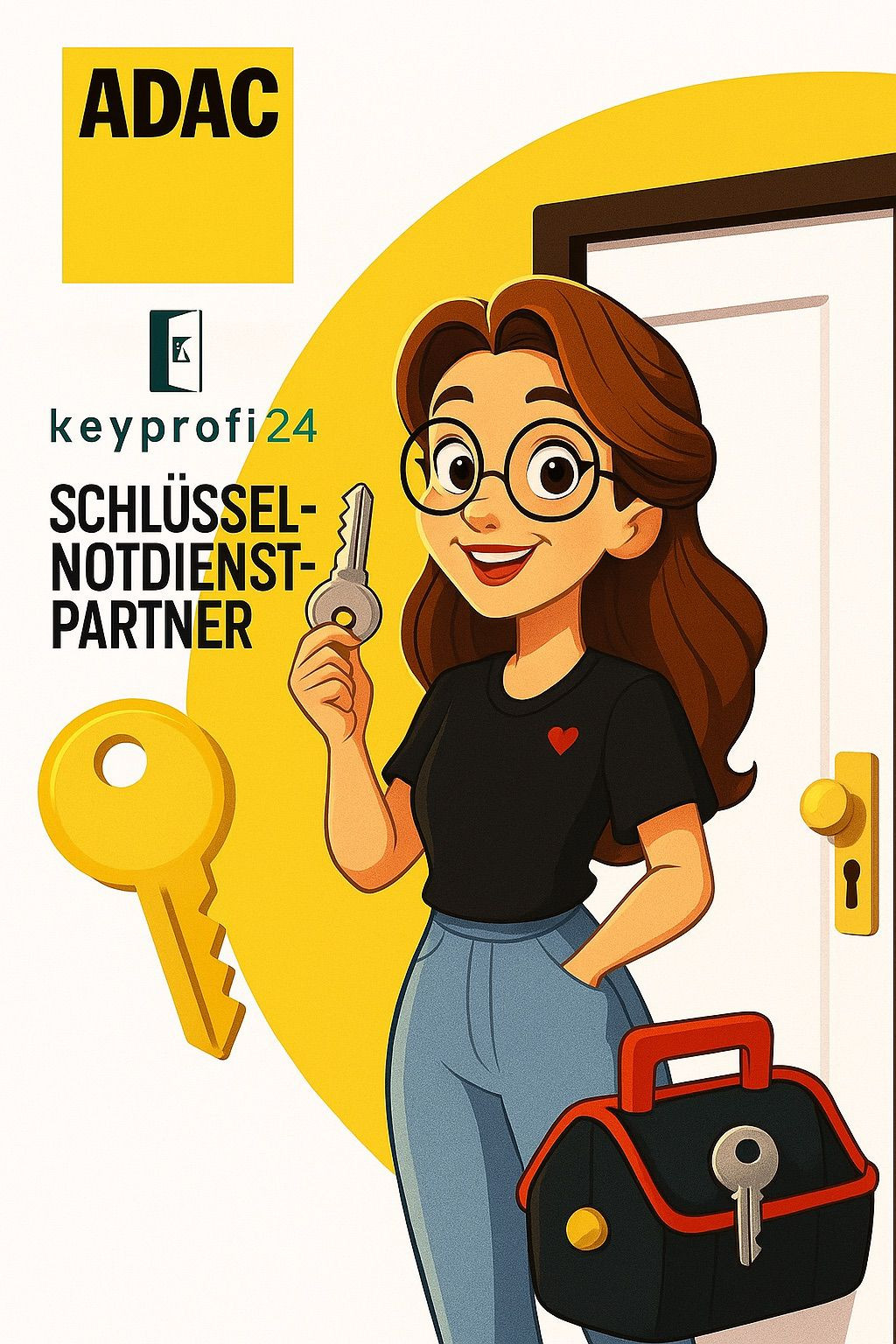 keyprofi24 Frauen-Schlüsseldienst Karlsruhe, Tullastraße 70 in Karlsruhe