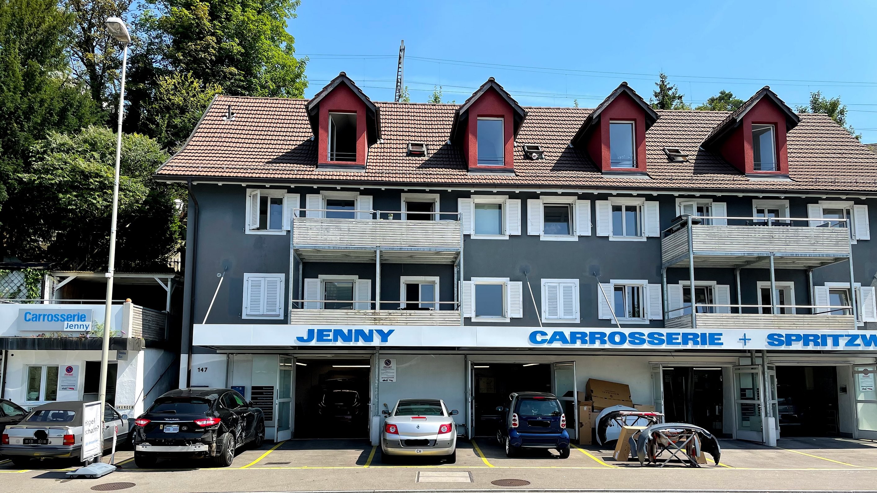 Carrosserie Jenny GmbH, Seestrasse 147 in Herrliberg