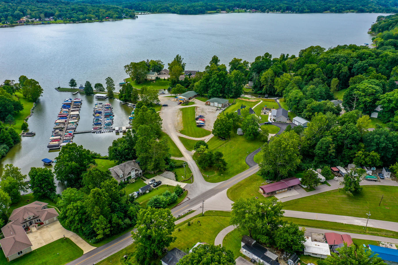 Lake Lemon Aerial View