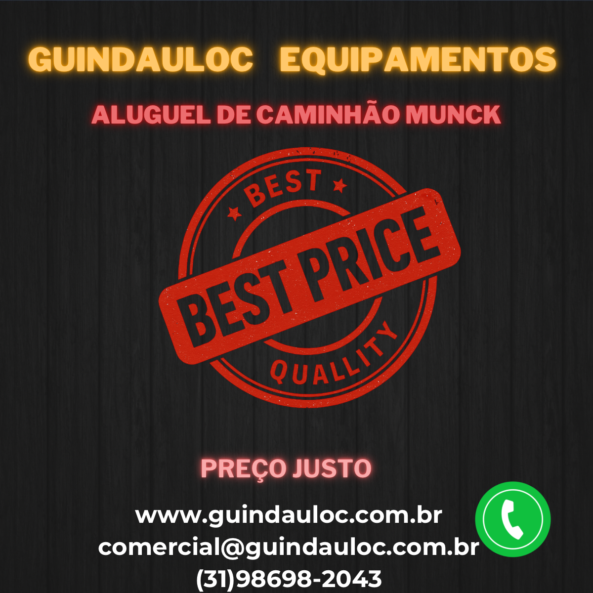 Images Guindauloc - Locação de caminhão munck