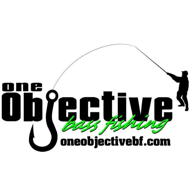 One Objective Bass Fishing Logo