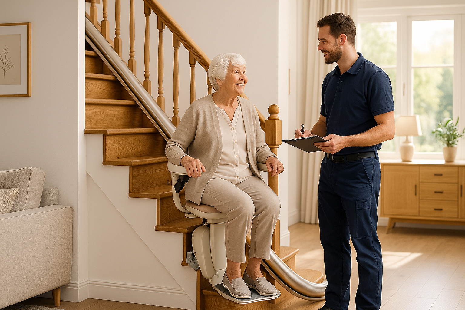 Bayernlifte Treppenlift in München