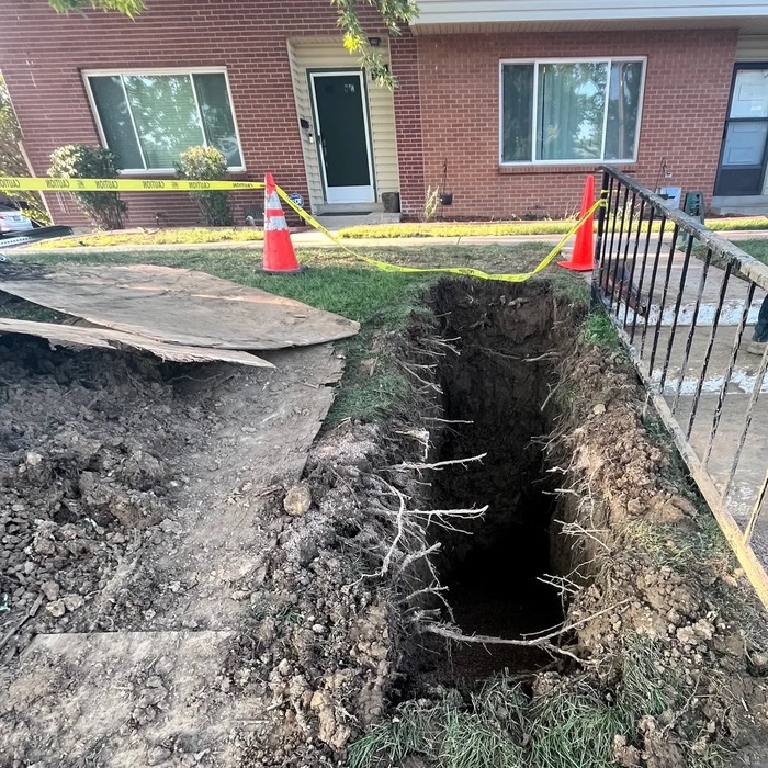trenchless water line repair Denver