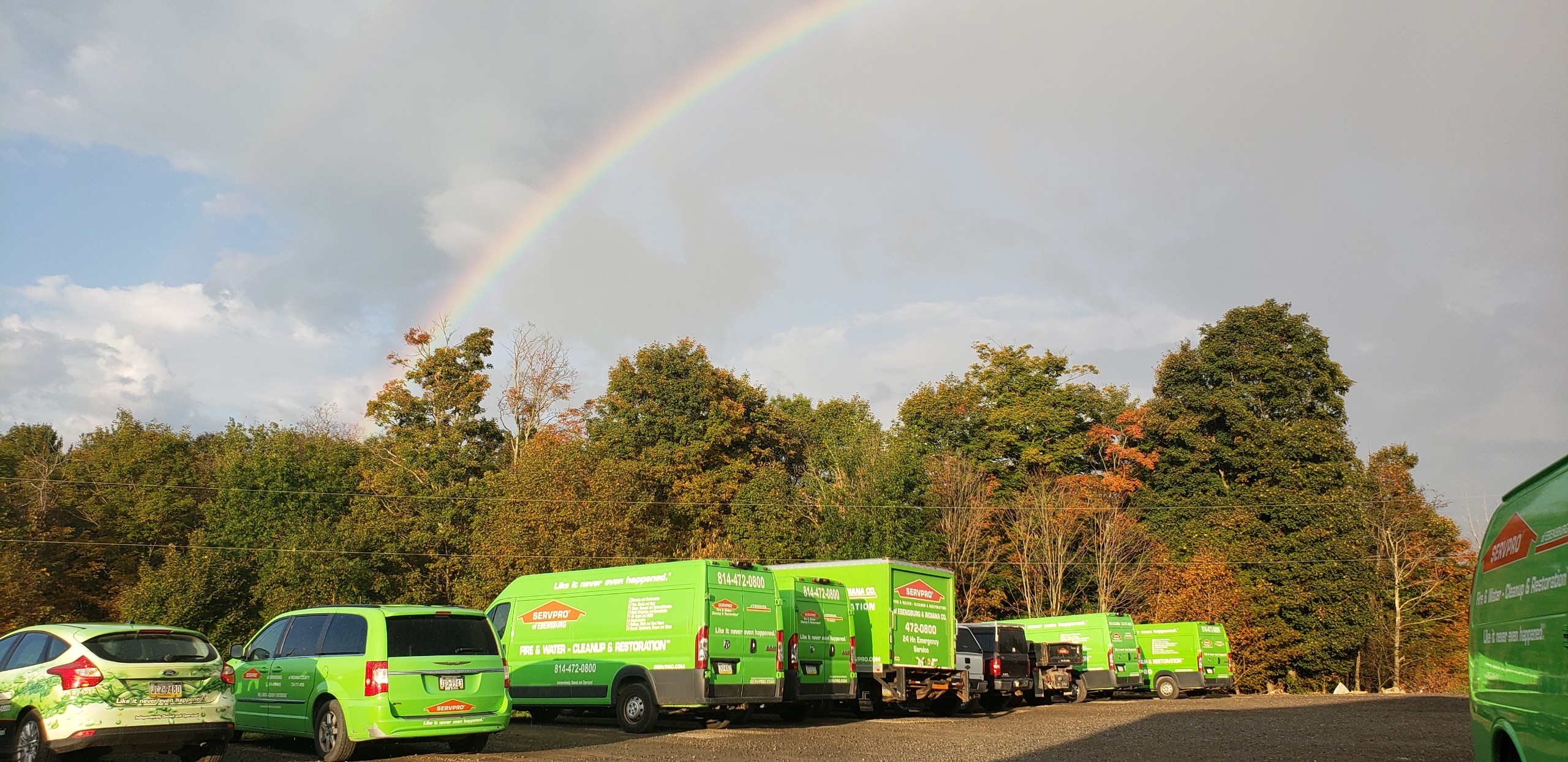 When SERVPRO of Ebensburg arrives, we do it in style! Call us for all your restoration needs!