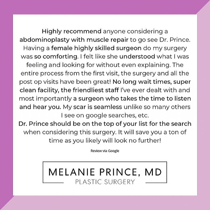 Patient's Testimonial -  Prince Plastic Surgery