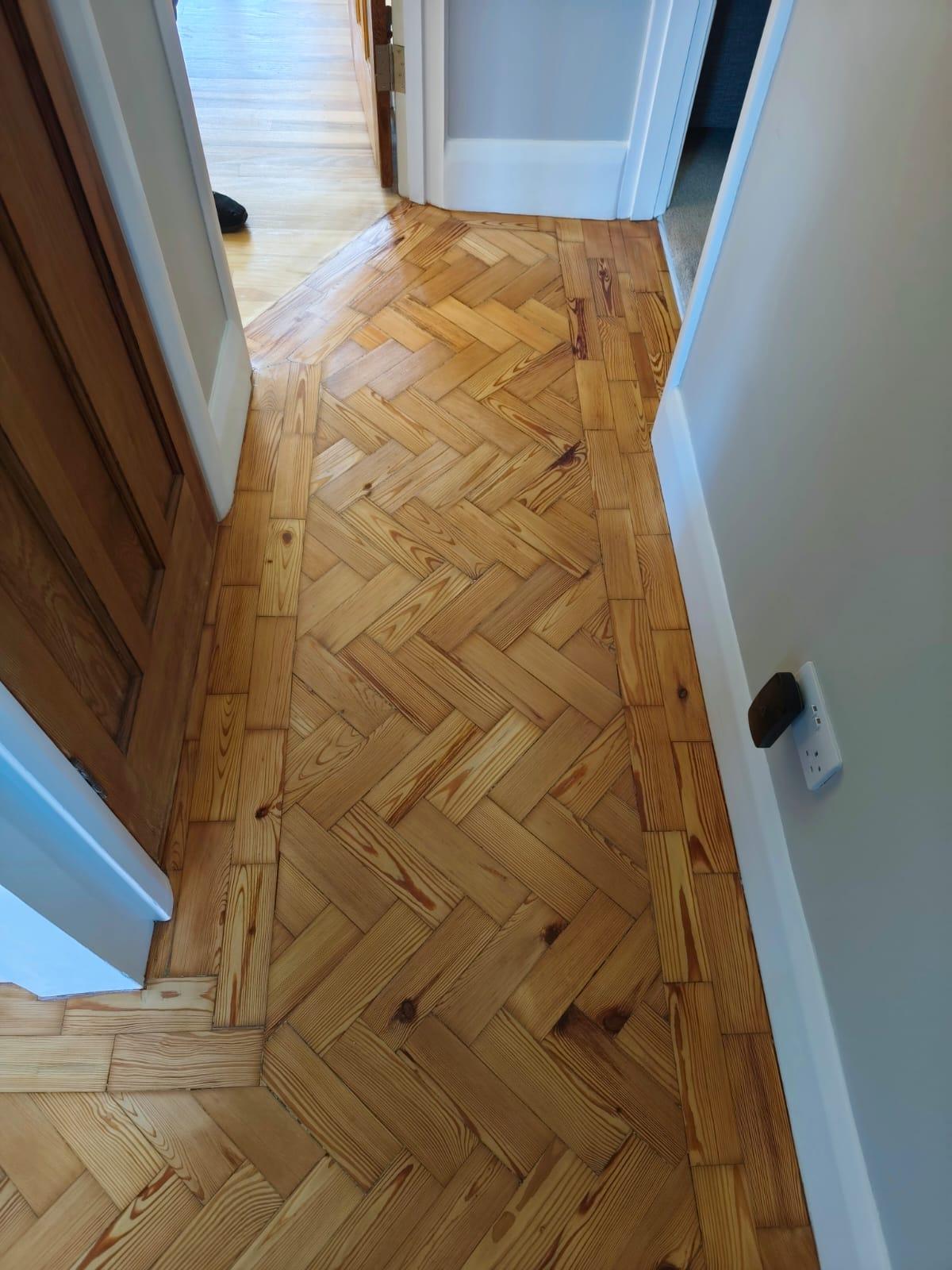 Original pine herringbone