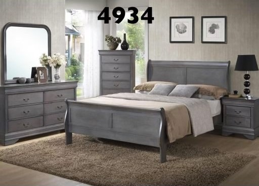 Furniture of America LOUIE FILLIPE GREY
