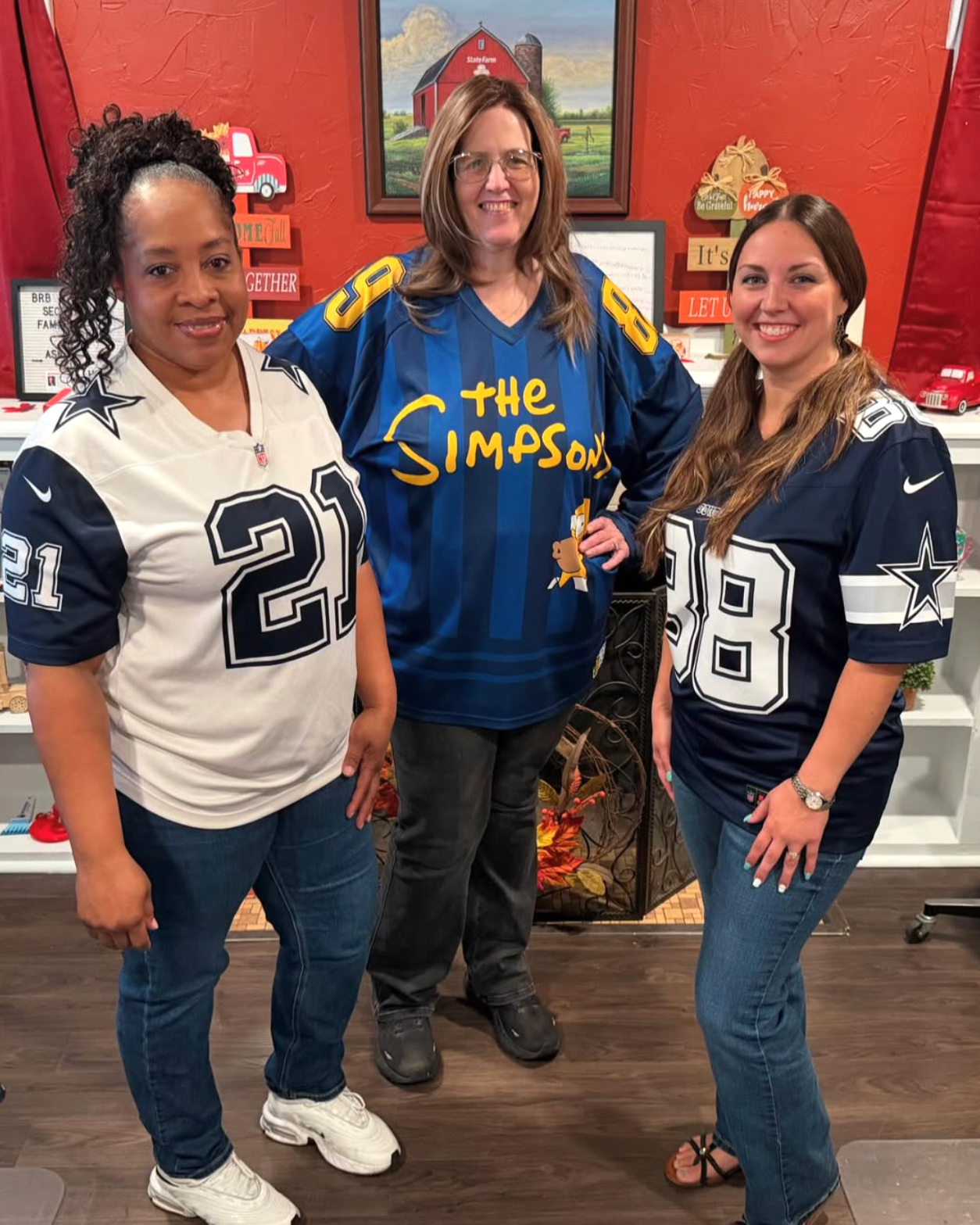 Friday Fun at the office means Jersey Day! Our team brought plenty of team spirit, fun jerseys, and a few laughs. Even Homer joined in! We had a great time kicking off October together. What team are you cheering for this weekend?