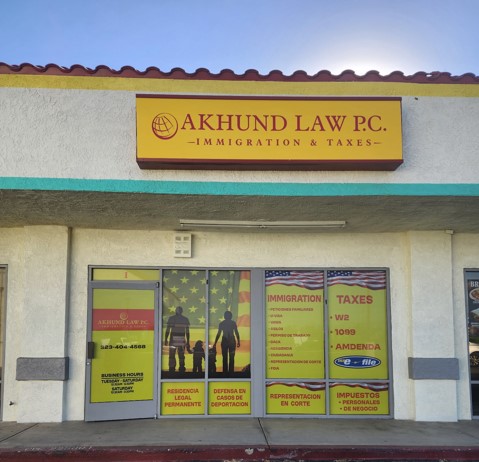 Akhund Law PC Immigrations and Taxes
