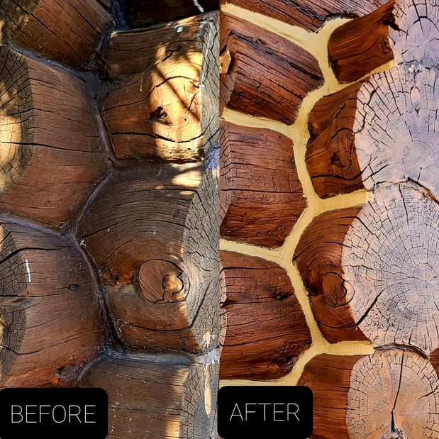Images Norse Log Home Restoration