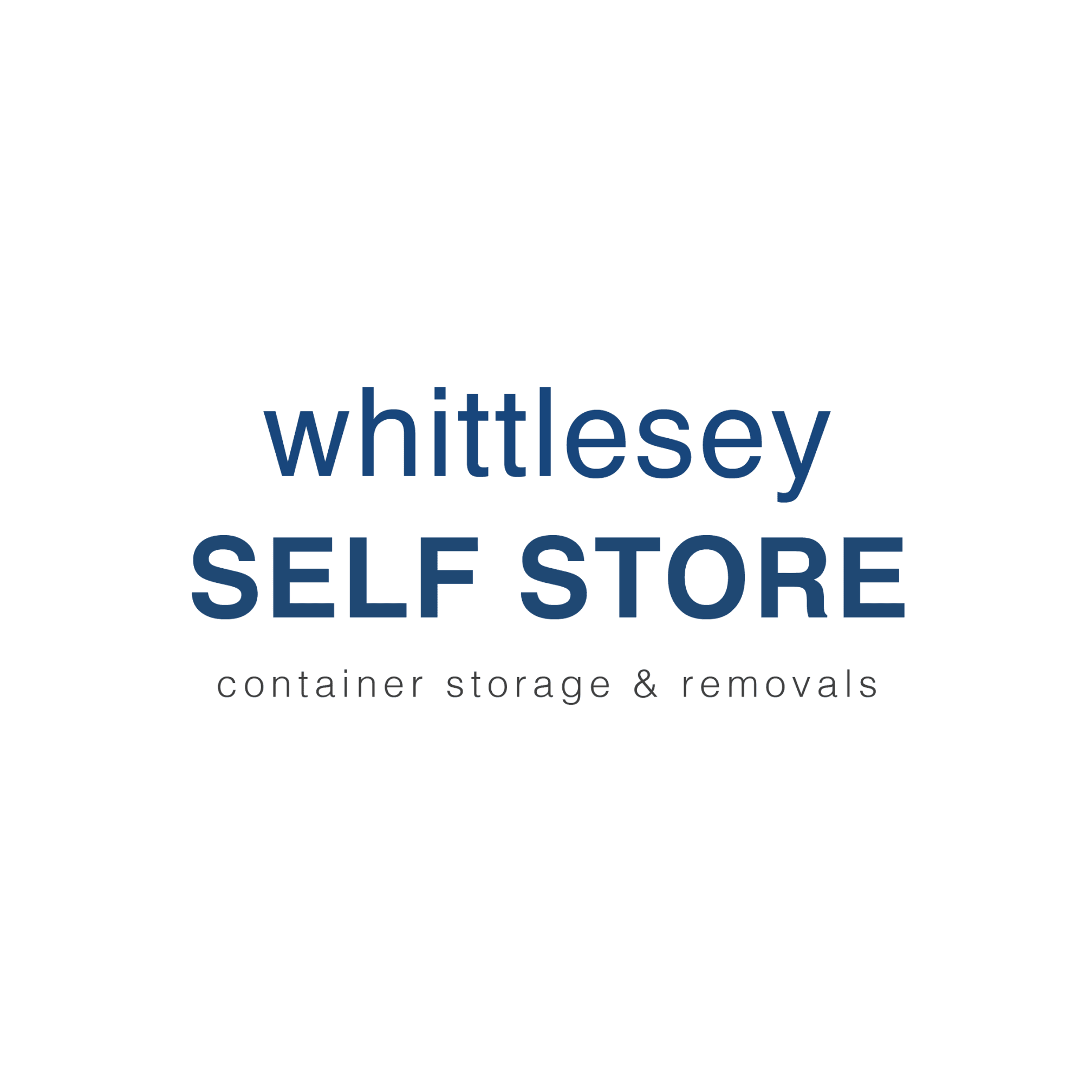 LOGO Whittlesey Self Store Peterborough 07455 395350