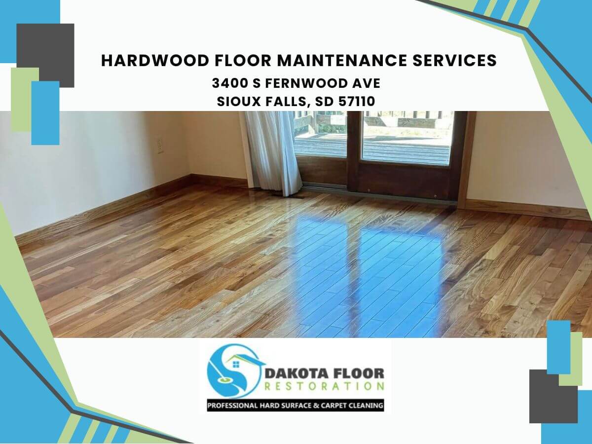 hardwood floor maintenance services