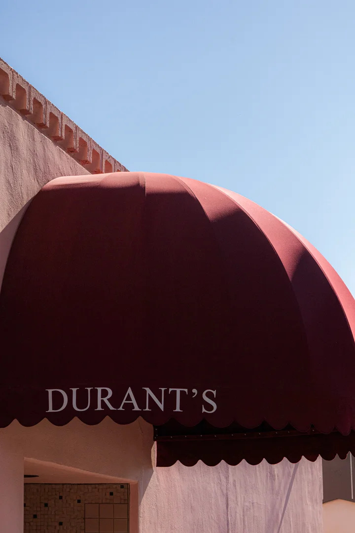 Durant's awning