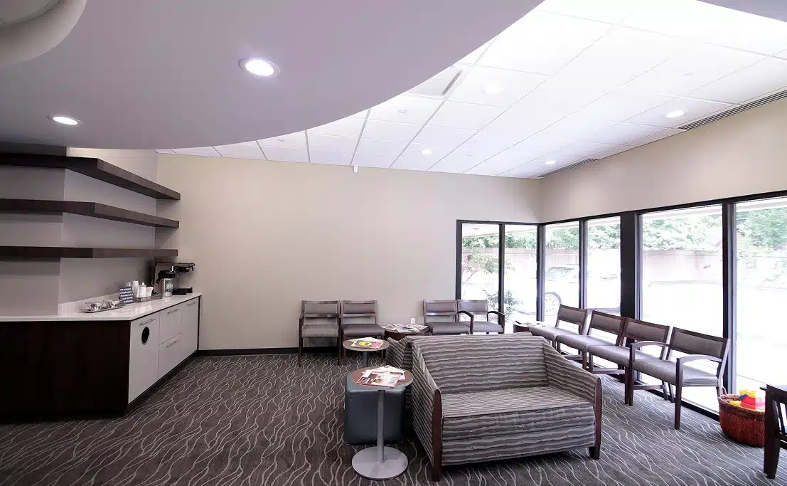 Pauly Dental Wichita Office Lobby