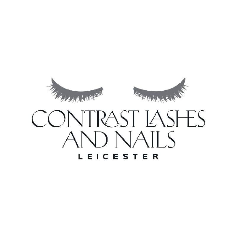 Contrast Lashes & Nails Logo