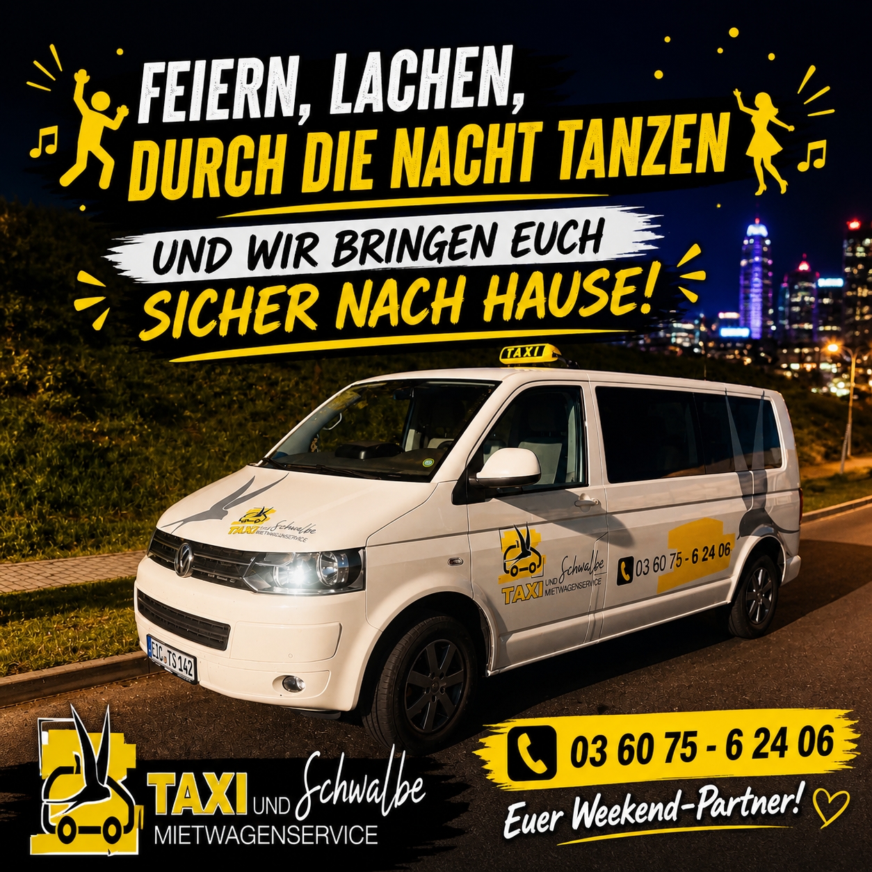 Taxi & Mietwagenservice Schwalbe, Brückenstr. 5 in Dingelstädt